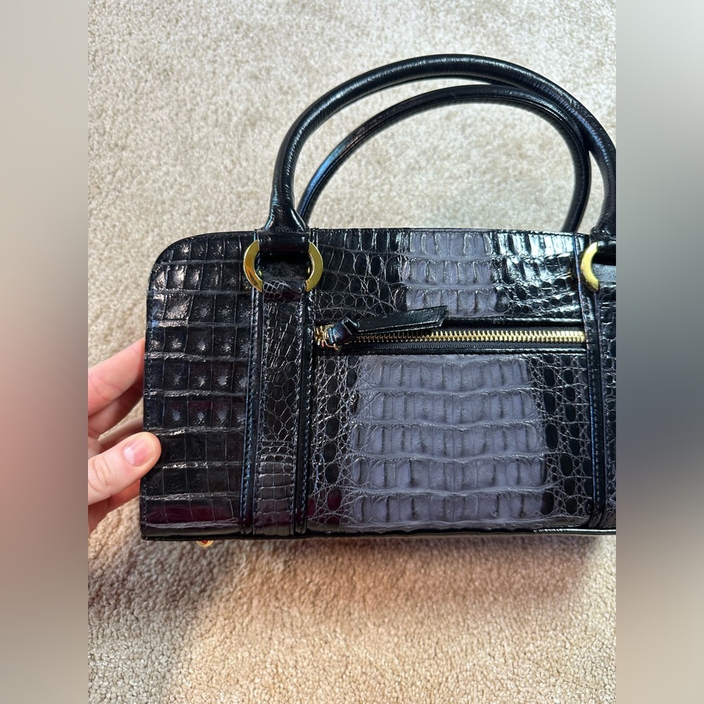 Rodania crocodile leather bag